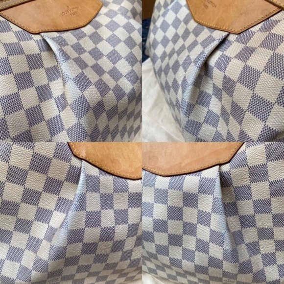 SOLD Louis Vuitton Damier Azur Siracusa MM Crossbody - Picture 5 of 15